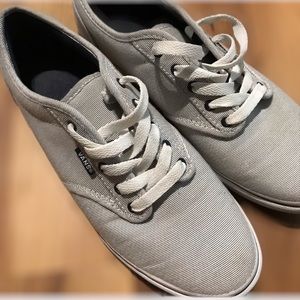 pinstripe van’s sneakers - barely worn!!